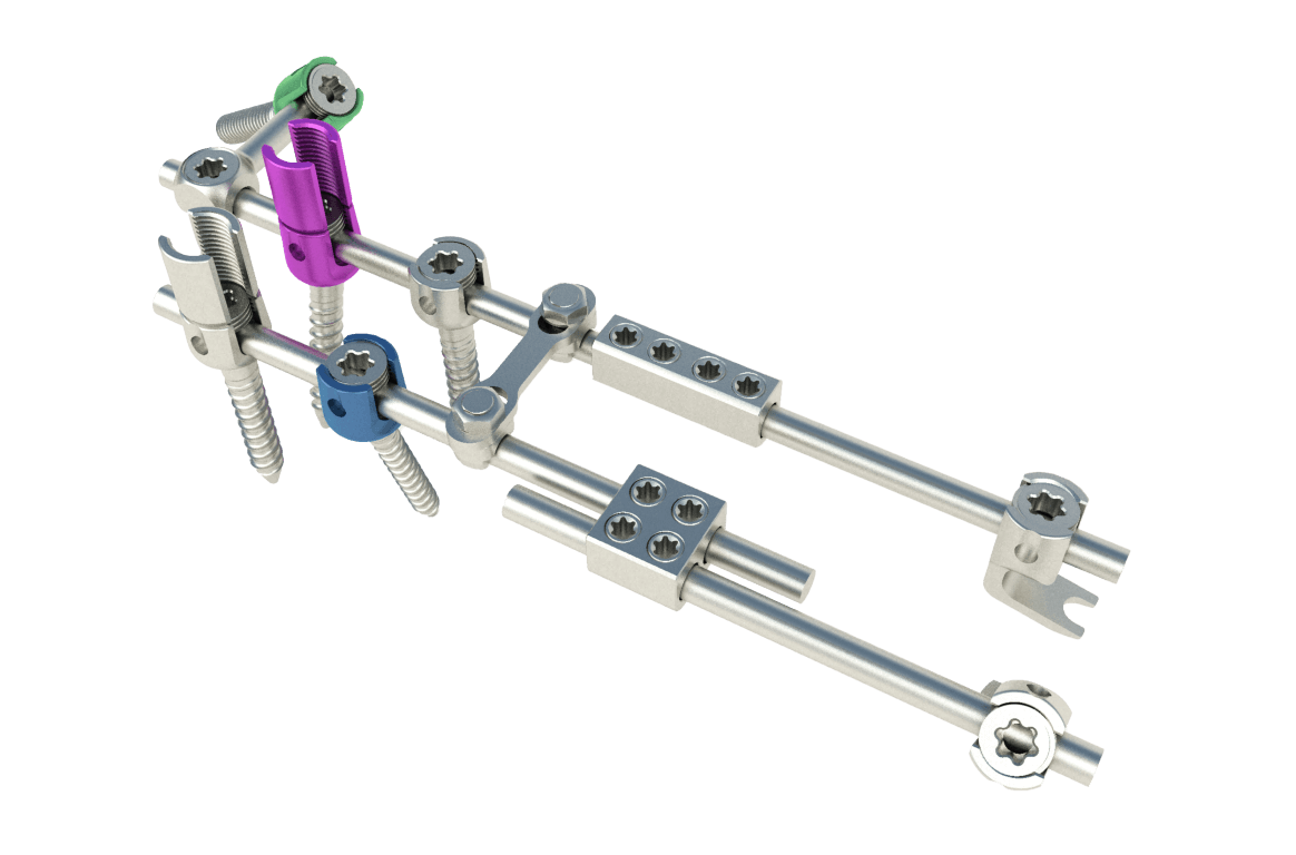 posterior osteosynthesis system MONT BLANC