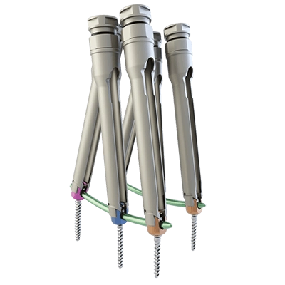 Minimal invasive posterior osteosynthesis system MONT BLANC MIS